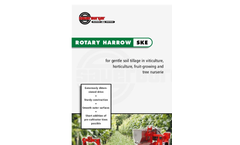 Model SKE - Rotary Harrow Brochure