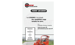 Model SH 200, 300, 336, 400,500 & 555 - Yard Loader Brochure