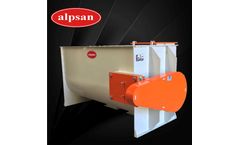 Alpsan - Ribbon ad Paddle Mixers