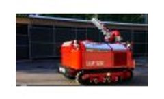 Model LUF 120 - Fire Fighting Supporting Machine Video