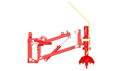 Boisselet - Model TAP-F - Parallelogram Auger for Vineyard Tractors