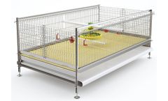 Texha - Model 3D - TOUR - Automated Bird Harvesting Cage Systems for Broilers Growing