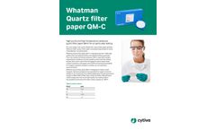 Cytiva - Whatman™ Quartz filter paper QM-C