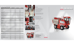Model A90-130-170 - Self Propelled Grape Harvesting Machines- Brochure