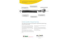 Klima Sure Flex - Vineyard Springs Brochure