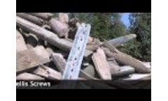 Klima Wooden Post Trellis Screws Video