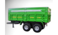 Model 10 Ton - Tandem Axle Rear Tipping Farm Trailer