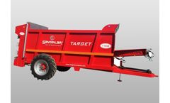 Sayginlar - Model 7 Ton - Target Manure Spreader Trailer