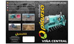 Picursa - Vine Central Mulcher -Brochure