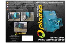 Picursa - Flail Mower for Professional Gardening with Catcher - Brochure