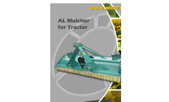 Picursa - Model Artichoke - Agricultural Mower - Brochure