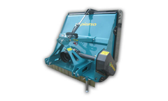 Picursa - Flail Mower for Professional Gardening with Catcher