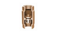 Simmons - Model 2500 Series - Stemless Check Valve