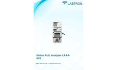 Labtron - Model LAAA-A10 - Amino Acid Analyzer - Brochure