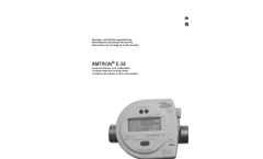 Integra - Model RUBIN SONIC - Ultrasonic Bulk Meter for Cold Water Networks -  Brochure