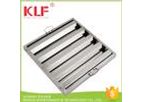 Kinglei - Model Commercial RANGE HOOD - S/S kitchen canopy baffle filter