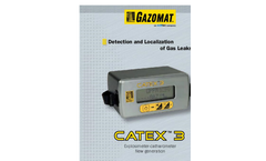 Gazoscan - Handheld Remote Methane Detector (RMD) - Brochure