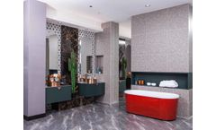 Mellow - Modern Mirrored Bathroom 316 Stainless Steel Vanity Cabinet Copper Basin Cabinet