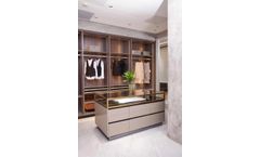 Mellow - Adjustable 316L Stainless Steel SS Almirah Wardrobe Closet With Hanging & Storage