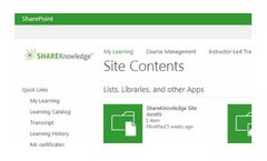SharePoint - Version LMS - Content Management System