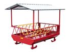 Farmco - Model 700 SRB Series - Skid 7" Large Bale Feeder