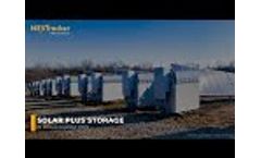 NEXTracker Talks Solar Plus Storage Video