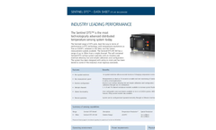 Sentinel - Model DTS-XR (SM) - DTS Sensors Brochure