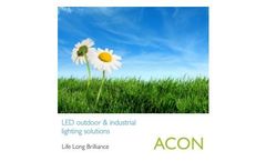 LED outdoor & industrial lighting solutions - Brochure