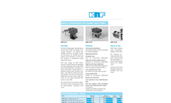 KNF Micro Diaphragm Gas Sampling Pumps Datasheet