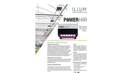 PowerHarvest - High Power LED Fixture  Brochure