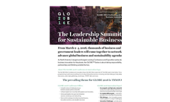 GLOBE 2016 Event Overview