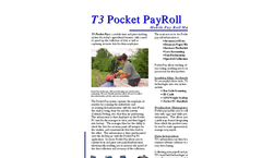 T3 - Mobile Pocket Payroll Management Software - Brochure