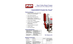 Penn - Model 6DDSX76 - Double Disc Pump Brochure