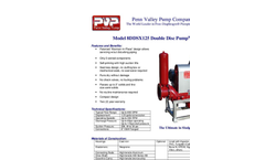 Penn - Model 6DDSX107 - Double Disc Pump Brochure
