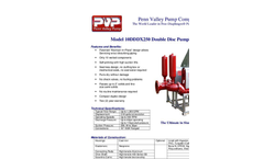 Penn - Model 8DDDX214 - Double Disc Pump Brochure