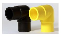DriscoPlex - Molded Butt 90° Elbow for HDPE Pipes