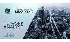 Arcgis Course, How to use Network Analyst extension – Online GIS Training