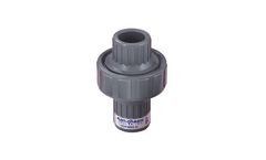 Plast-O-Matic - Model Series CKM - Normally Closed Check Valves 1/2 - 1 Inch