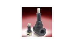 Plast-O-Matic - Model Series RVDT/RVDTM - Inline PTFE Diaphragm 2-Way