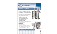 Hayward Gordon - Model ChopX - Chopper Pump  - Brochure