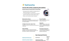 Saltworks - Model Xtract - Selective Ion Exchange & Adsorption System - Brochure
