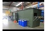 MAK Water Activated Sludge Bioreactor (ASBR) with internal plant room - Video