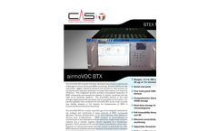 airmoBTX airmoBTX 1000 Benzene / Toluene / Ethylbenzene / Xylenes Analyzer Brochure