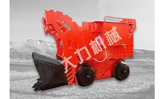 Zibo-Dali - Model Z-30W - Rail Type Electric Rock Loader