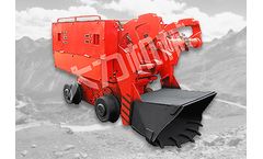 Zibo-Dali - Model Z-17AW - Rail Type Electric Rock Loader