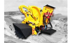 Zibo-Dali - Model ZQ-26 - Rail Type Pneumatic Rock Loader