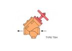 Hellan - Model TSH Series - In-Line Flow Body, Single Screen Strainer