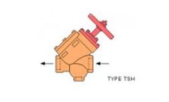 Hellan - Model TSH Series - In-Line Flow Body, Single Screen Strainer