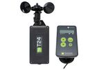 Mantracourt - Model T24-WSS and T24-DWS - Wireless Wind Speed Sensor System