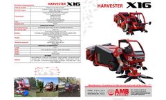 AMB-Rousset - Model X16 - Harvester - Brochure
